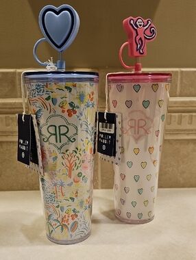 Roller Rabbit X Target SET OF 2 Tumblers 24oz.